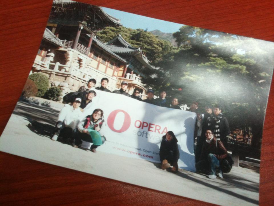 Opera Software Korea Team Event
